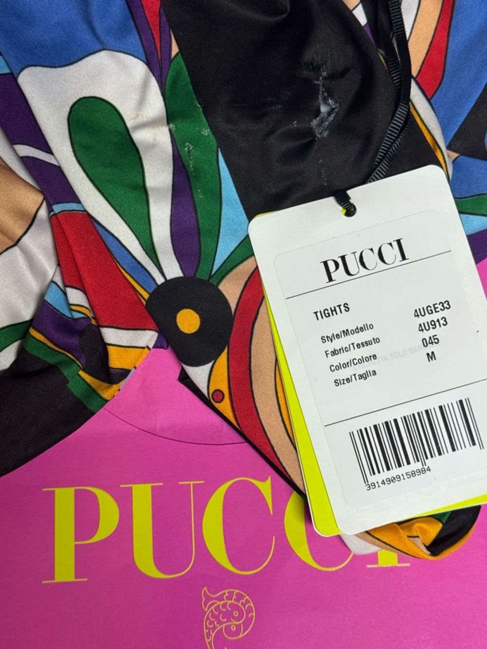 PUCCI ORCHIDEE PRINT TIGHTS - Picture 16 of 16